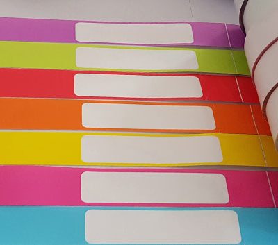 PMC Brenmoor Wristband Pink Adult 275/Roll Box of 6