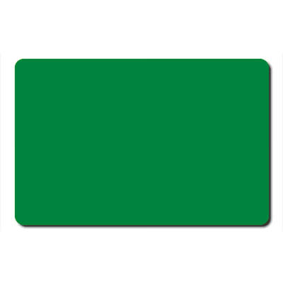 Green Plastic Cards - 100