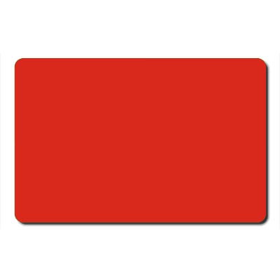 Red Plastic Cards - 100